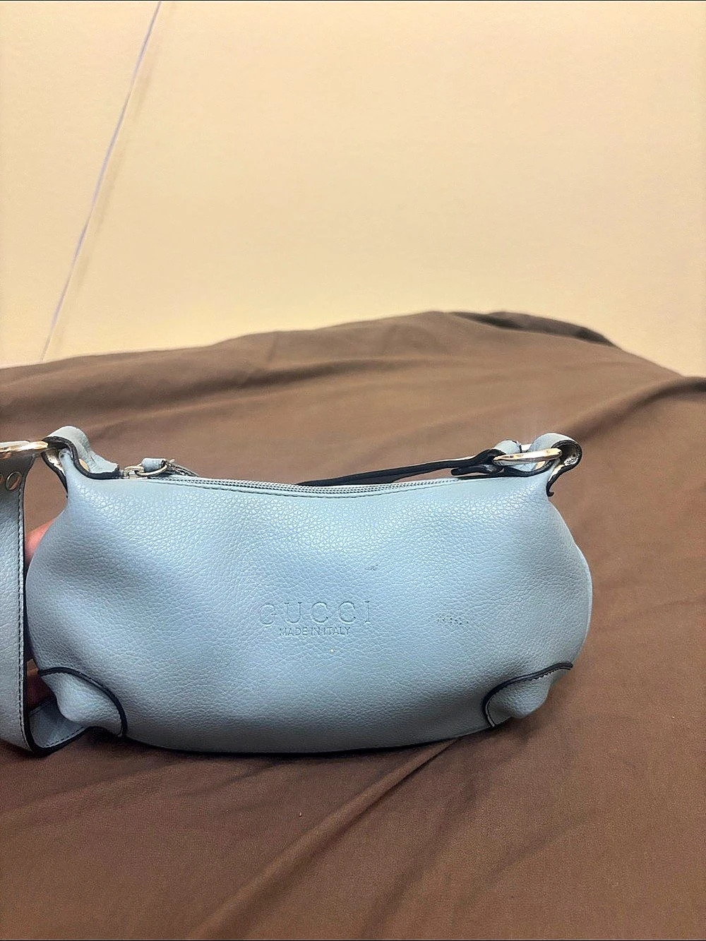 Gucci Blue Shoulder Bag vintage